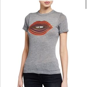 Chaser Glam Lips Graphic Tee